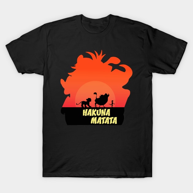 Hakuna Matata T-Shirt by Valem97